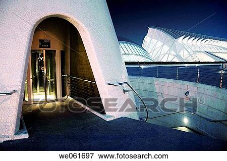 City of Arts and Sciences, by S. Calatrava. Valencia. Comunidad Valenciana, Spain View Large Photo Image Stock Photo - City of Arts and Sciences, by S. Calatrava. Valencia. Comunidad Valenciana, Spain. Fotosearch