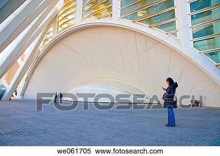 City of Arts and Sciences, by S. Calatrava. Valencia. Comunidad Valenciana, Spain View Large Photo Image Stock Photography - City of Arts and Sciences, by S. Calatrava. Valencia. Comunidad Valenciana, Spain. Fotosearch