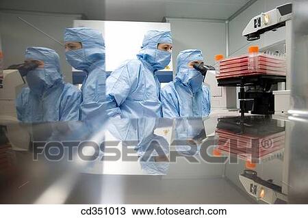 Clean room, culture observation through the microscope, biopharmaceutical lab, development and production of innovative drugs using adult stem cells, Cellerix, Grupo Genetrix, Madrid View Large Photo Image Stock Image - Clean room, culture observation through the microscope, biopharmaceutical lab, development and production of innovative drugs using adult stem cells, Cellerix, Grupo Genetrix, Madrid. Fotosearch