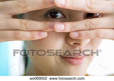 Close-up, Cover face, contemporary, Asian View Large Photo Image Stock Image - Close-up, Cover face, contemporary, Asian. Fotosearch