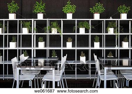 Coffee Shop, bar, chair, cafe, black, arrangement View Large Photo Image Stock Photo - Coffee Shop, bar, chair, cafe, black, arrangement. Fotosearch