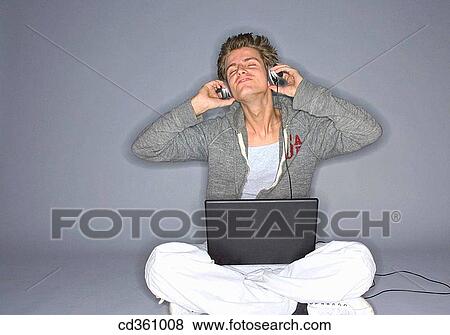Stock Photo - computer, contemporary, adolescence. Fotosearch