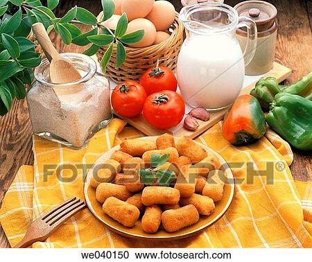 Croquettes View Large Photo Image Stock Image - Croquettes. Fotosearch