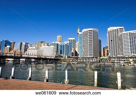 Darling Harbour, Sydney, New South Wales, Australia. View Large Photo Image Stock Photo - Darling Harbour, Sydney, New South Wales, Australia.. Fotosearch