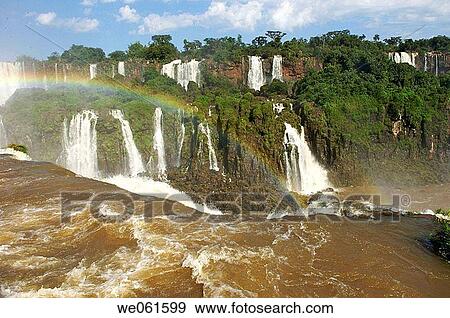 Devil's Throat, Iguazu Falls. Argentina View Large Photo Image Stock Photo - Devil's Throat, Iguazu Falls. Argentina. Fotosearch