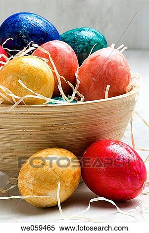 Easter eggs View Large Photo Image Stock Photography - Easter eggs. Fotosearch