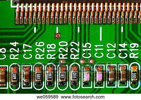 Electronic circuit. View Large Photo Image Stock Photo - Electronic circuit.. Fotosearch