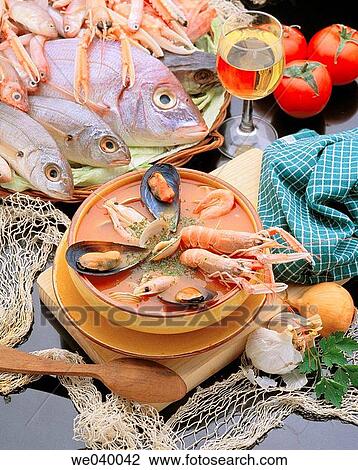 Fish soup View Large Photo Image Stock Image - Fish soup. Fotosearch