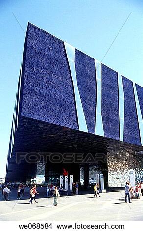 Forum Building, Diagonal Mar area, Forum 2004. Barcelona. Spain View Large Photo Image Picture - Forum Building, Diagonal Mar area, Forum 2004. Barcelona. Spain. Fotosearch