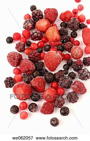 Frozen berries View Large Photo Image Stock Photo - Frozen berries. Fotosearch