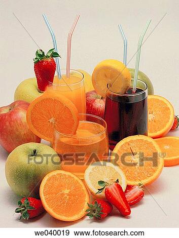 Fruit juices View Large Photo Image Stock Photo - Fruit juices. Fotosearch