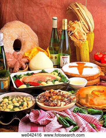 Galician food View Large Photo Image Stock Photograph - Galician food. Fotosearch