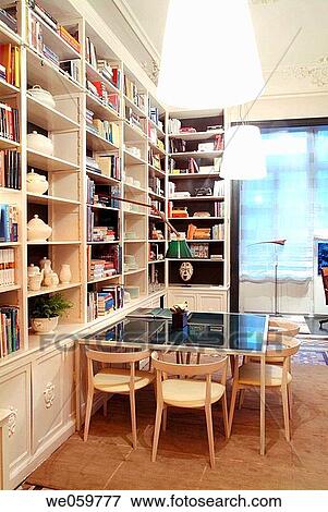 Home office, interior design View Large Photo Image Stock Photo - Home office, interior design. Fotosearch