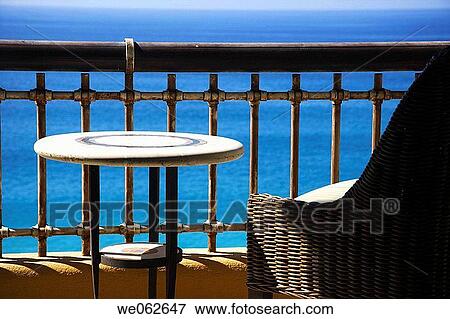 Stock Photo - House in front of the sea, Los Cabos. Baja California Sur, Mexico. Fotosearch