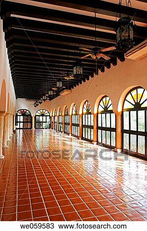 Interior of? hacienda?, Teya. Yucatan, Mexico View Large Photo Image Stock Image - Interior of? hacienda?, Teya. Yucatan, Mexico. Fotosearch