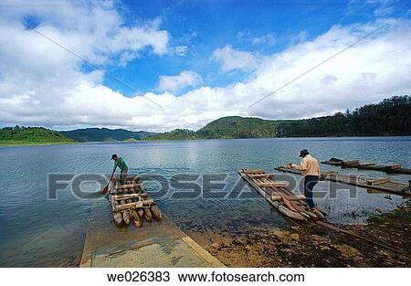 Stock Image - Lagos de Montebello. Tziscao. Chiapas, Mexico. Fotosearch