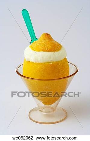 Lemon ice cream View Large Photo Image Stock Image - Lemon ice cream. Fotosearch
