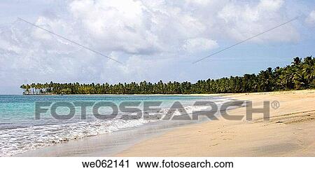 Stock Image - Limon Beach, Dominican Republic. Fotosearch