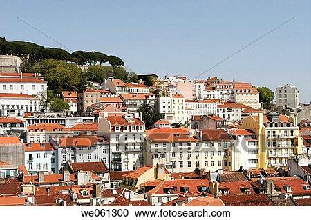 Lisbon. Portugal View Large Photo Image Stock Image - Lisbon. Portugal. Fotosearch