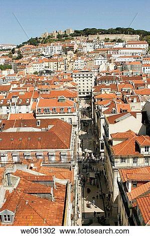 Lisbon. Portugal View Large Photo Image Stock Image - Lisbon. Portugal. Fotosearch
