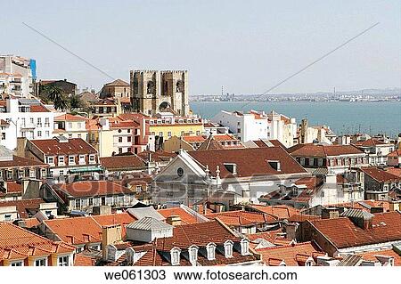 Lisbon. Portugal View Large Photo Image Stock Image - Lisbon. Portugal. Fotosearch