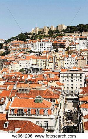 Lisbon. Portugal View Large Photo Image Stock Photograph - Lisbon. Portugal. Fotosearch