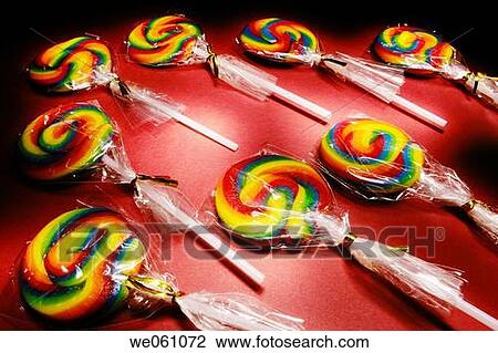 Stock Image - Lollipops. Fotosearch