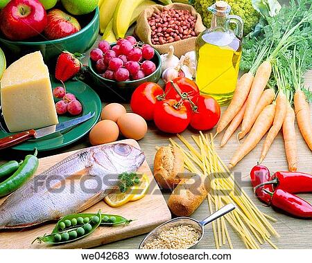 Mediterranean diet View Large Photo Image Stock Image - Mediterranean diet. Fotosearch