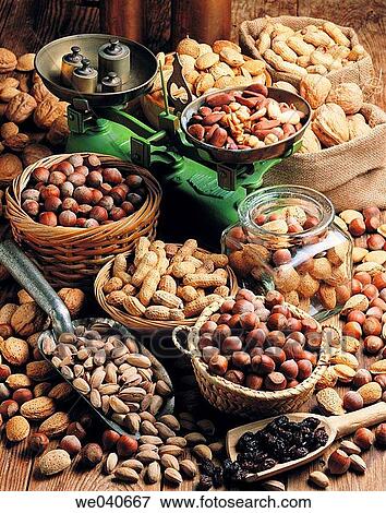 Mixed nuts View Large Photo Image Stock Photo - Mixed nuts. Fotosearch