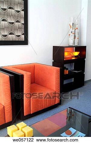 Stock Image - Modern living room. Fotosearch