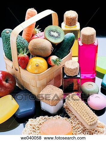 Natural cosmetics View Large Photo Image Stock Photo - Natural cosmetics. Fotosearch