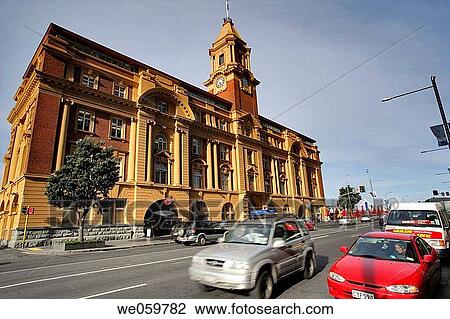 New Zealand, North Island, Auckland, view of the Imperial Baroque style street facade of the 1912 Ferry Building at Quay Street View Large Photo Image Stock Image - New Zealand, North Island, Auckland, view of the Imperial Baroque style street facade of the 1912 Ferry Building at Quay Street. Fotosearch