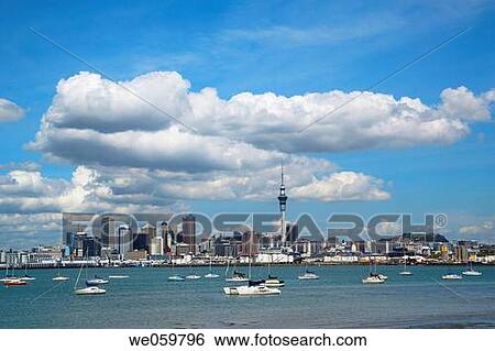 New Zealand, North Island, Auckland, view of Auckland CBD from the northshore View Large Photo Image Stock Photograph - New Zealand, North Island, Auckland, view of Auckland CBD from the northshore. Fotosearch