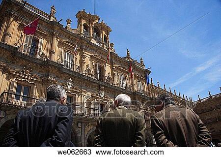 Old men at Plaza Mayor, Salamanca. Castilla-Leon, Spain View Large Photo Image Stock Image - Old men at Plaza Mayor, Salamanca. Castilla-Leon, Spain. Fotosearch