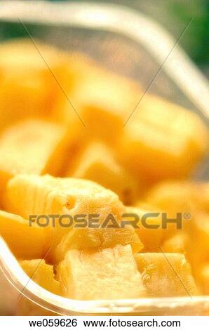 Pineapple chunks. Ananas comosus. January 2007, Maryland, USA View Large Photo Image Stock Photograph - Pineapple chunks. Ananas comosus. January 2007, Maryland, USA. Fotosearch
