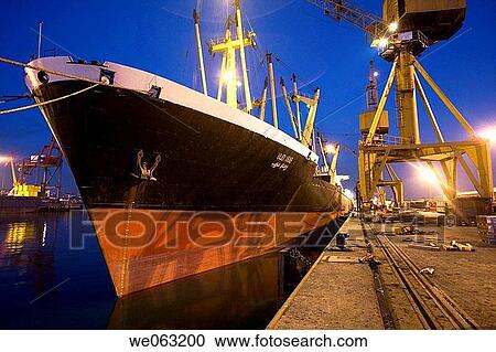 Port of Bilbao, Santurtzi. Biscay, Euskadi, Spain View Large Photo Image Stock Image - Port of Bilbao, Santurtzi. Biscay, Euskadi, Spain. Fotosearch