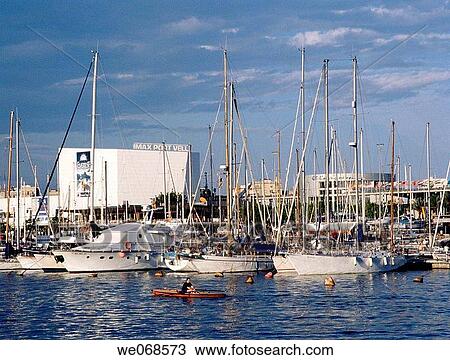 Port Vell, old harbour. Barcelona. Spain View Large Photo Image Stock Image - Port Vell, old harbour. Barcelona. Spain. Fotosearch
