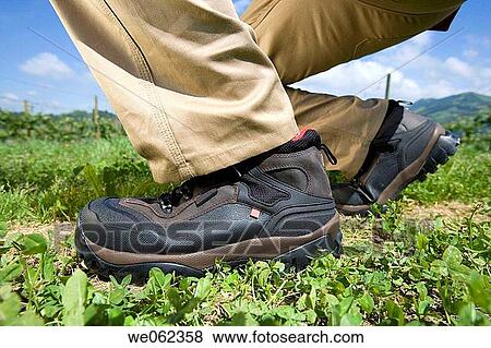 Protective boots, field View Large Photo Image Stock Photo - Protective boots, field. Fotosearch