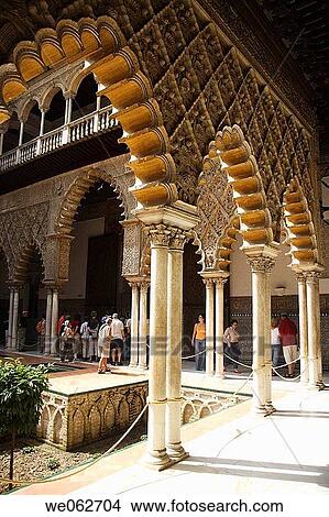 Picture - Reales Alcazares, Sevilla. Andalucia, Spain. Fotosearch