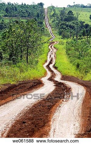 Road to Andresito. Misiones province, Argentina View Large Photo Image Stock Photo - Road to Andresito. Misiones province, Argentina. Fotosearch
