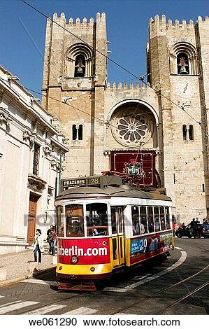 Stock Image - S? cathedral, Lisbon. Portugal. Fotosearch