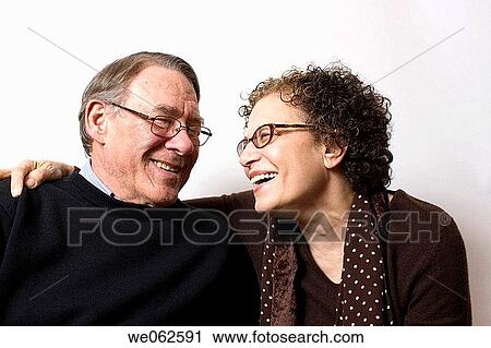 Stock Image - Sixty-year-old couple. Fotosearch