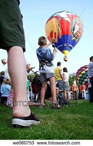 Spectators on hot-air-balloon festival, Ballonfiesta, Barneveld, Holland, Netherlands View Large Photo Image Stock Image - Spectators on hot-air-balloon festival, Ballonfiesta, Barneveld, Holland, Netherlands. Fotosearch