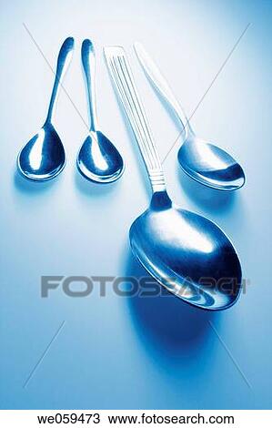 Spoons View Large Photo Image Stock Image - Spoons. Fotosearch