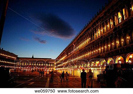 Stock Image - St. Mark's Square, Venice. Italy. Fotosearch