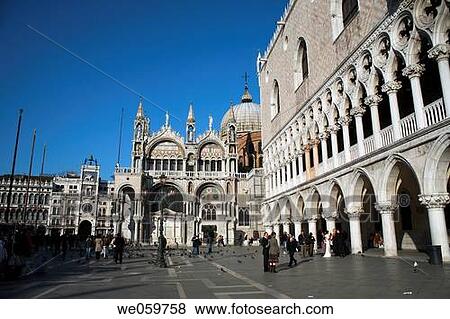 St. Mark's Square, Venice. Italy View Large Photo Image Stock Photo - St. Mark's Square, Venice. Italy. Fotosearch