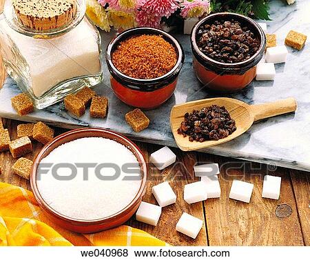 Stock Photo - Sugars. Fotosearch