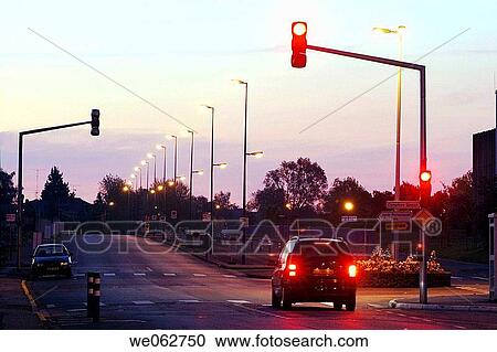 Traffic signalling and public lighting, Lun? ville, Meurthe-et-Moselle. Lorraine, France View Large Photo Image Stock Image - Traffic signalling and public lighting, Lun? ville, Meurthe-et-Moselle. Lorraine, France. Fotosearch