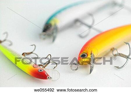 Trolling line fishing hooks View Large Photo Image Stock Image - Trolling line fishing hooks. Fotosearch