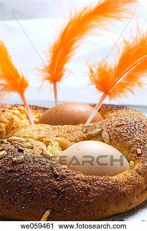 Typical Spanish Easter cake View Large Photo Image Stock Image - Typical Spanish Easter cake. Fotosearch